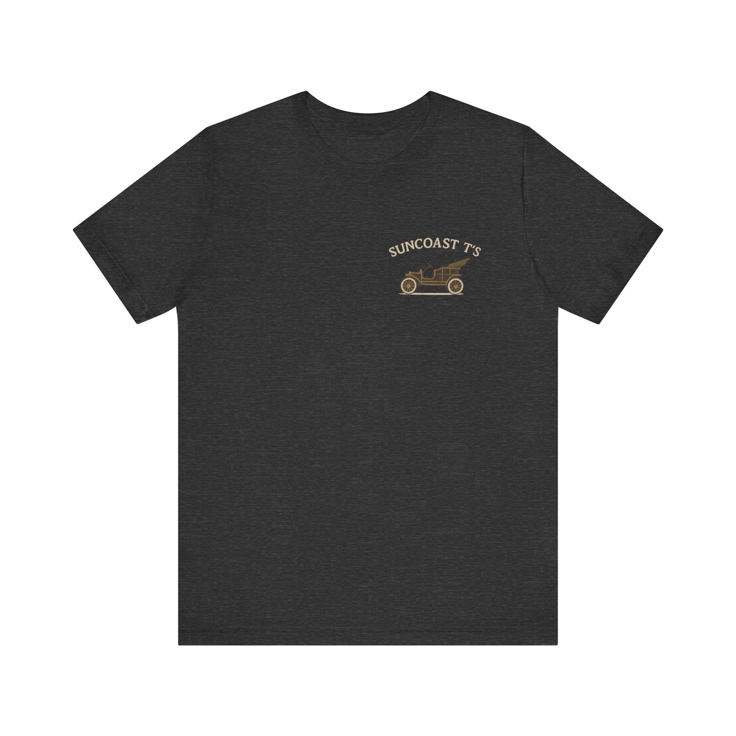 Suncoast T's - Printed Inspired Unisex Jersey Tee | Perfect for Summer, Beach Days, Travel, Casual Outings, Gift Idea