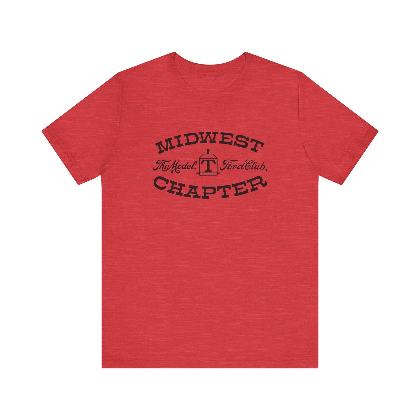 Midwest Chapter - The Model T Ford Club (front logo) T-Shirt