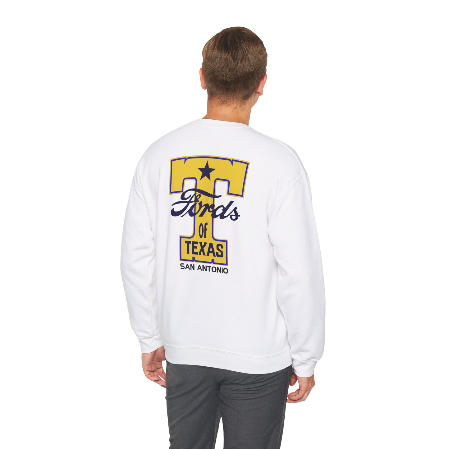 T Fords of Texas Unisex Heavy Blend™ Crewneck Sweatshirt