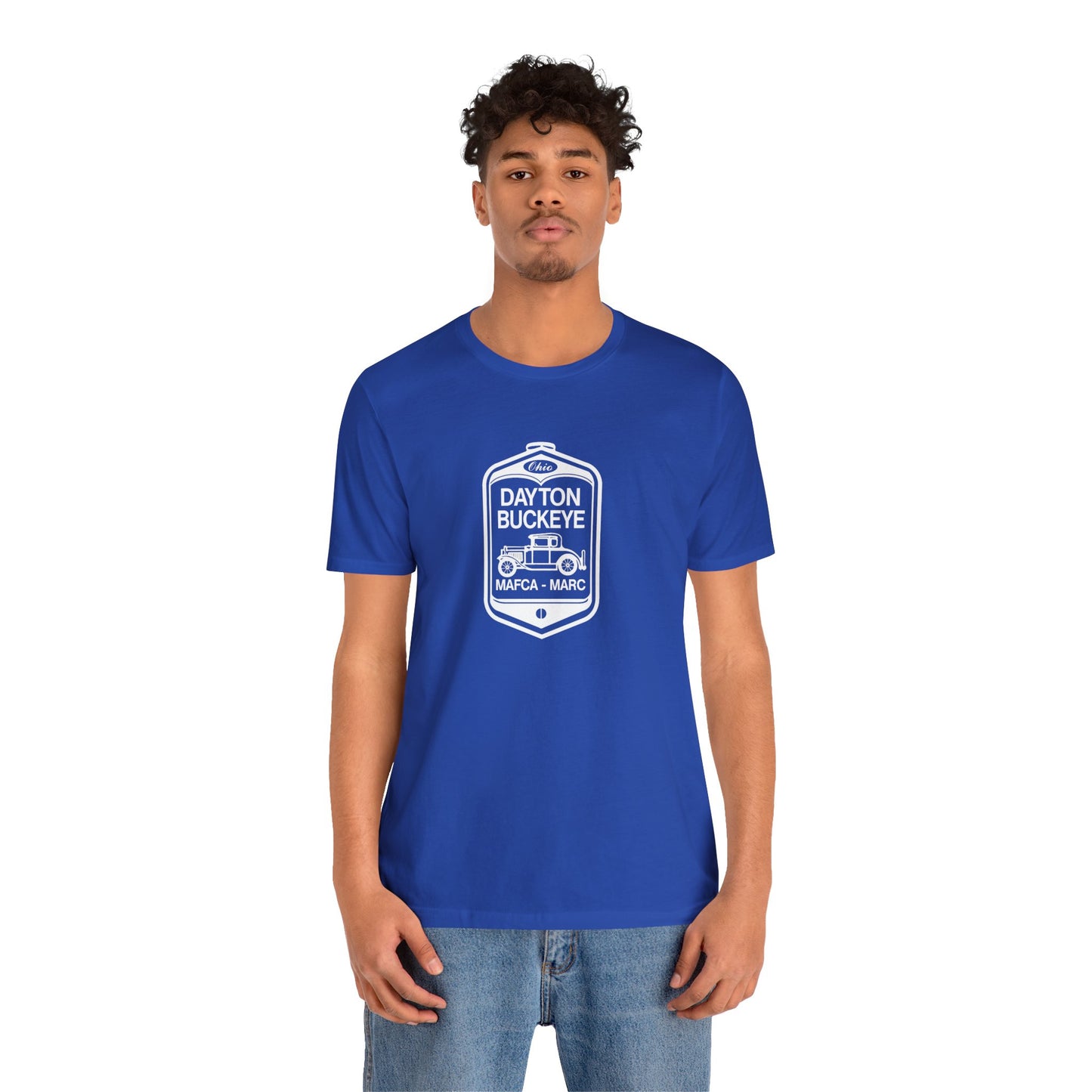 Dayton Buckeye (large front logo) Unisex Jersey Short Sleeve Tee