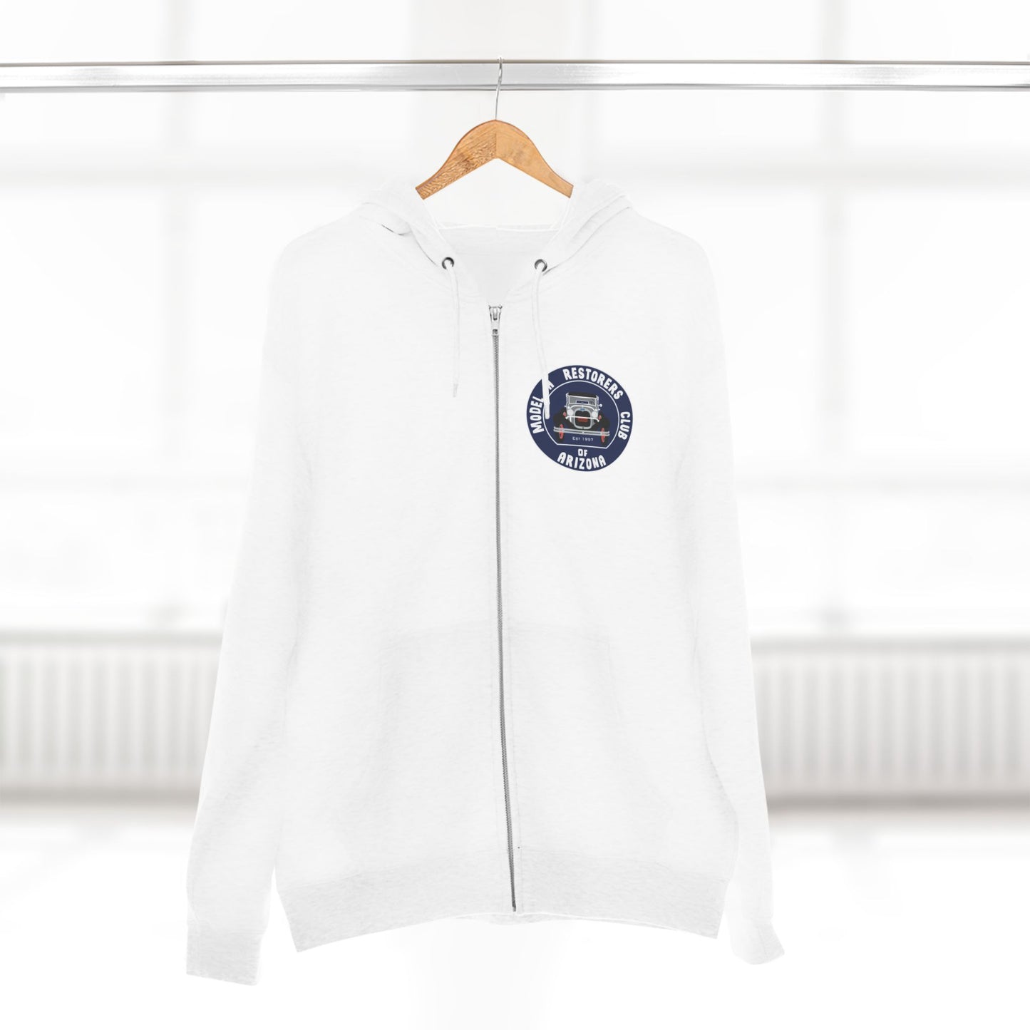 MARC of Arizona Unisex Zip Hoodie - Model A Restorers Club Arizona