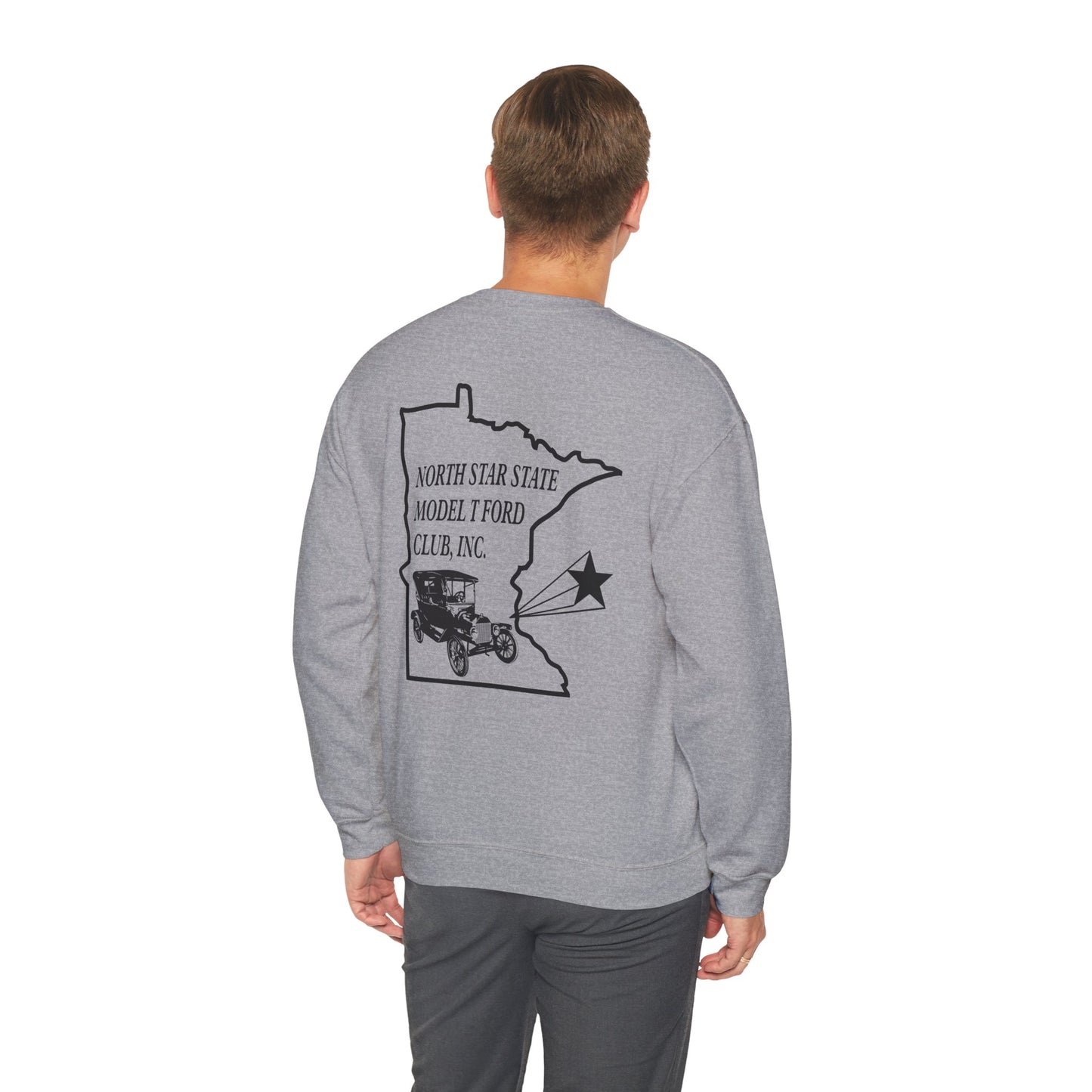 North Star State Model T Ford Club, Inc. Unisex Heavy Blend™ Crewneck Sweatshirt