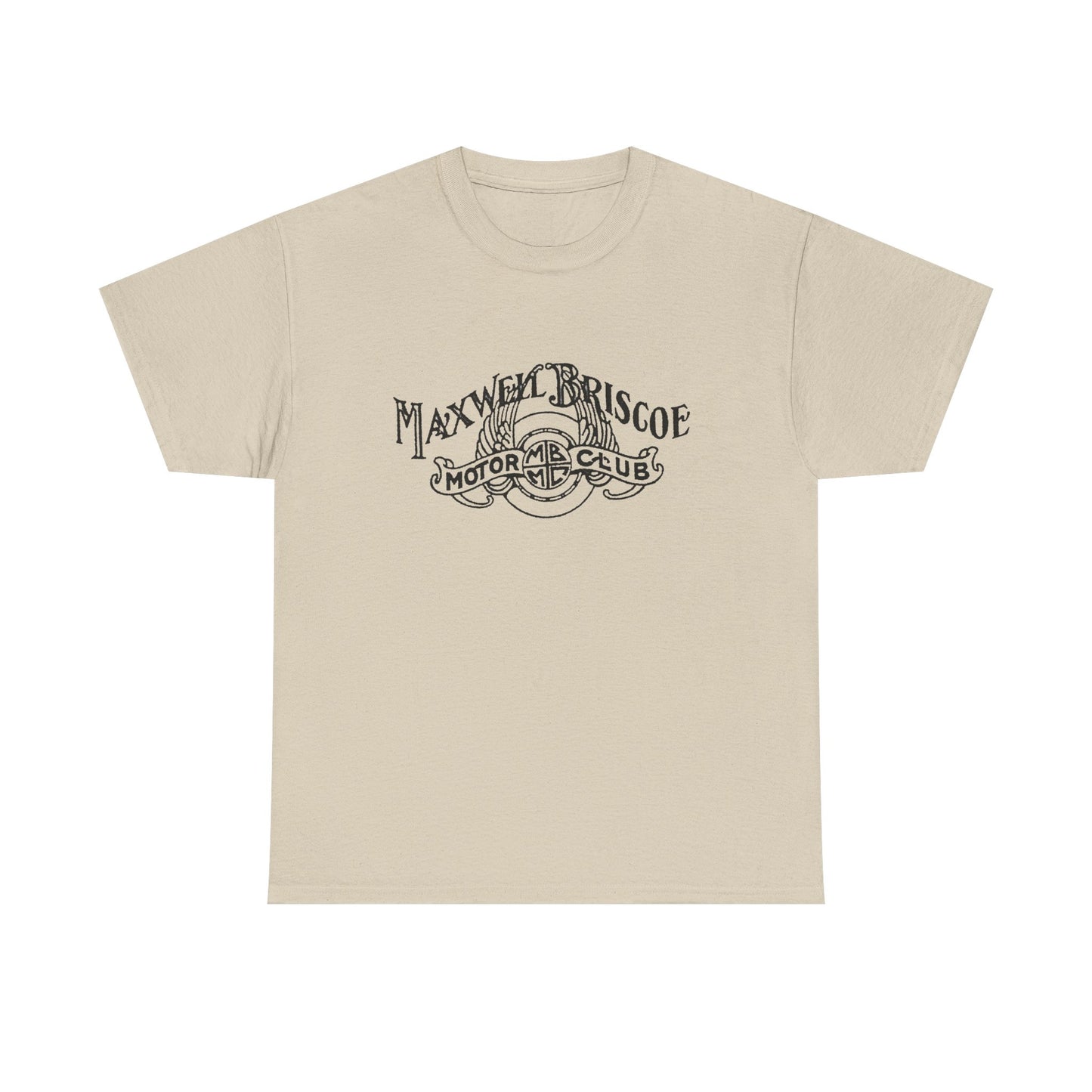 Maxwell Briscoe Motor Club - Classic Unisex Heavy Cotton Shirt, Perfect for Auto Enthusiasts, Casual Wear, Great Gift for Car Lovers
