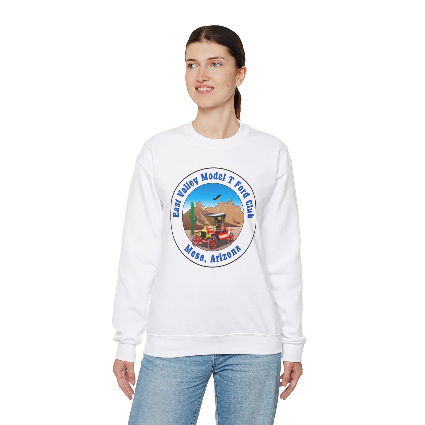 East Valley Model T Ford Club Unisex Heavy Blend™ Crewneck Sweatshirt