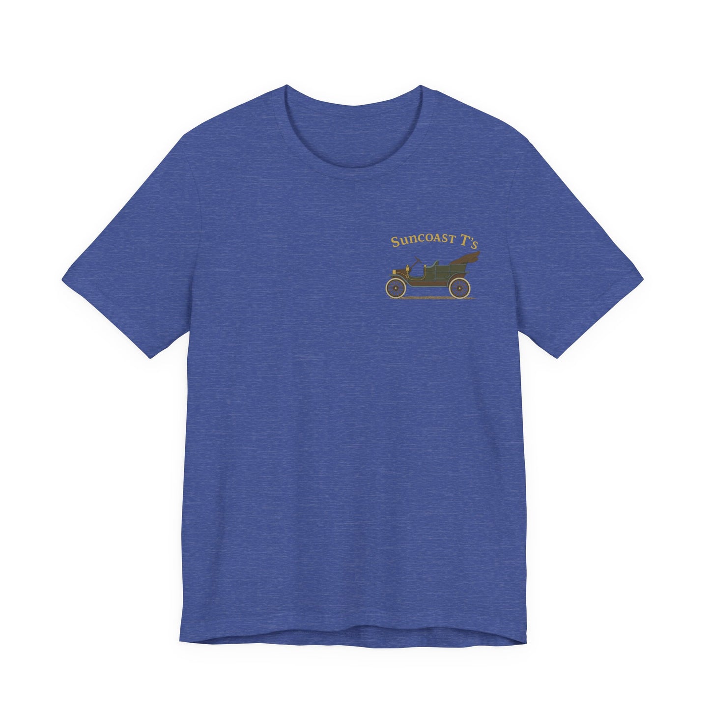 Suncoast T's (small logo) - Unisex Jersey Short Sleeve Tee