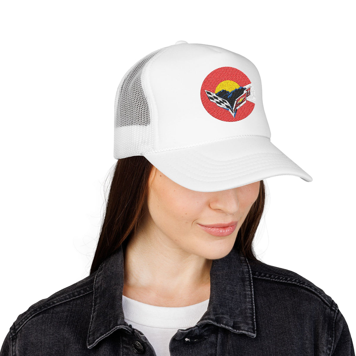Central Colorado Corvette Club - Embroidered Foam Cap