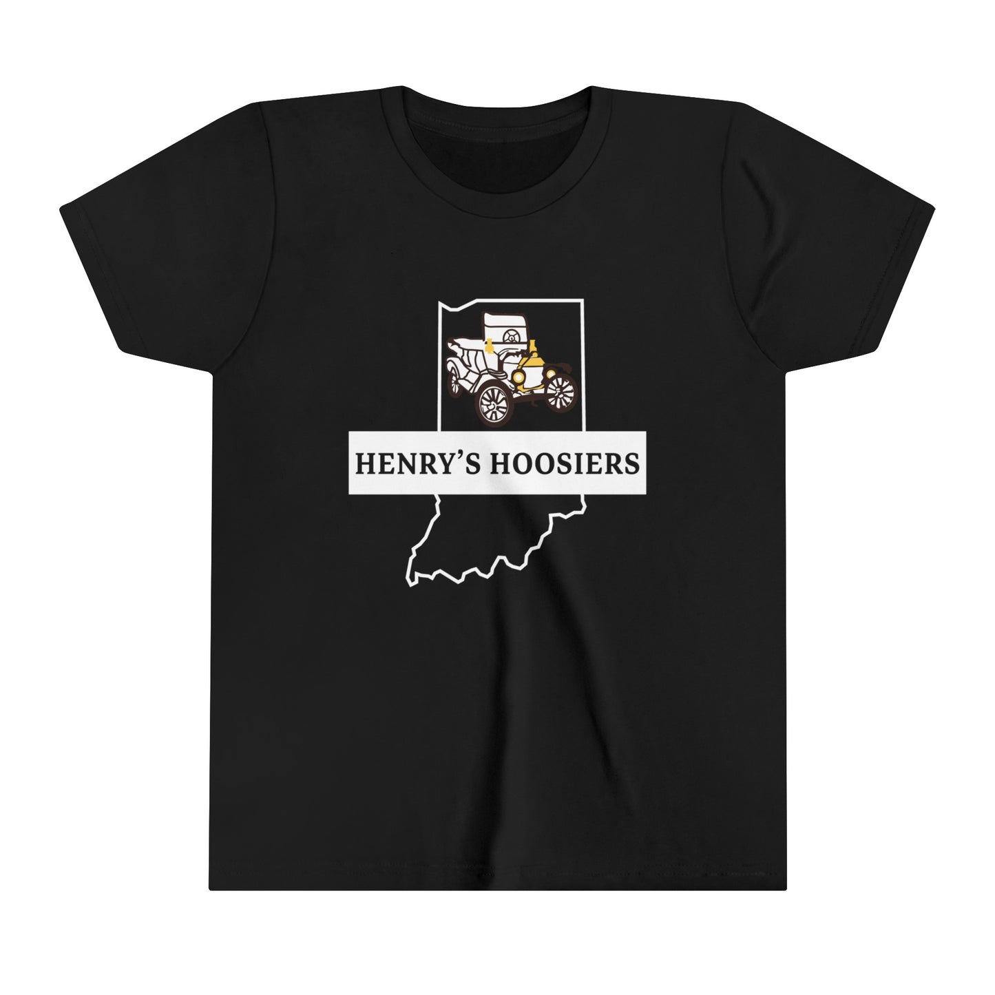 Henry's Hoosiers Model T Club Youth Short Sleeve Tee