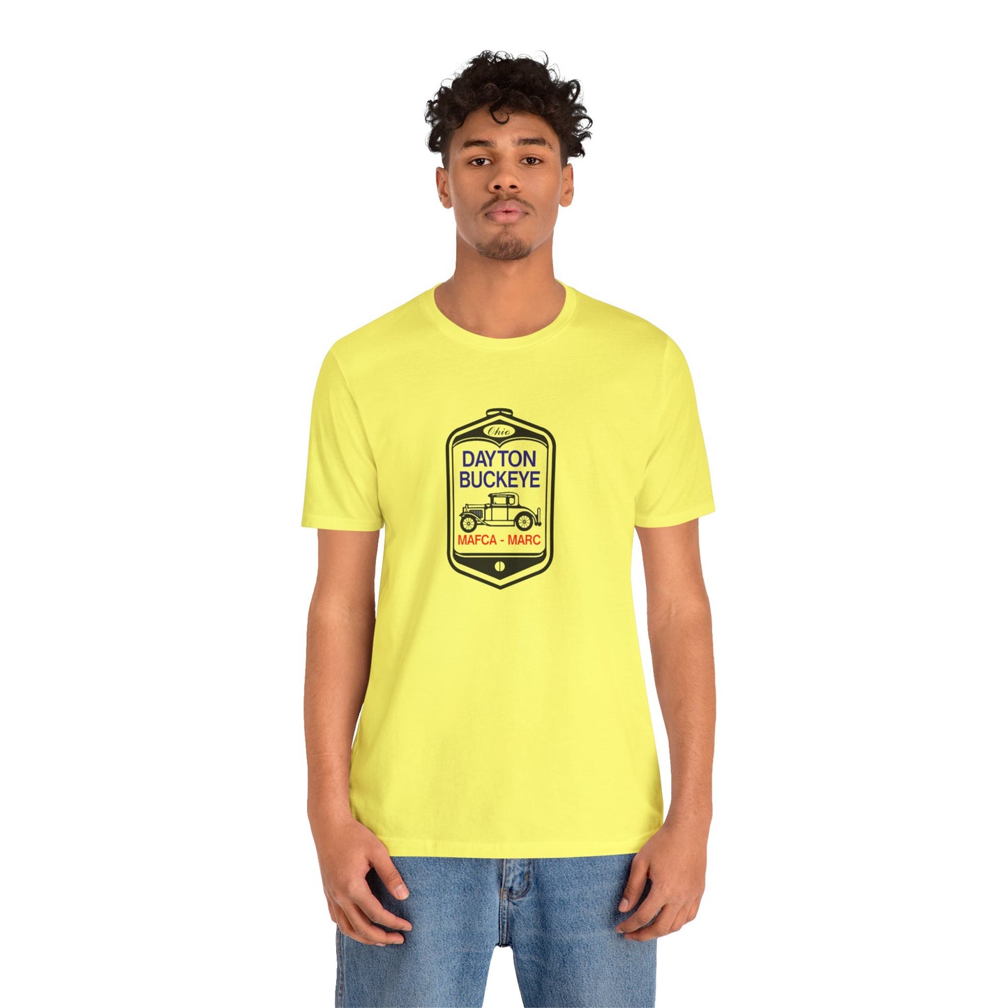 Dayton Buckeye (large front logo) Unisex Jersey Short Sleeve Tee