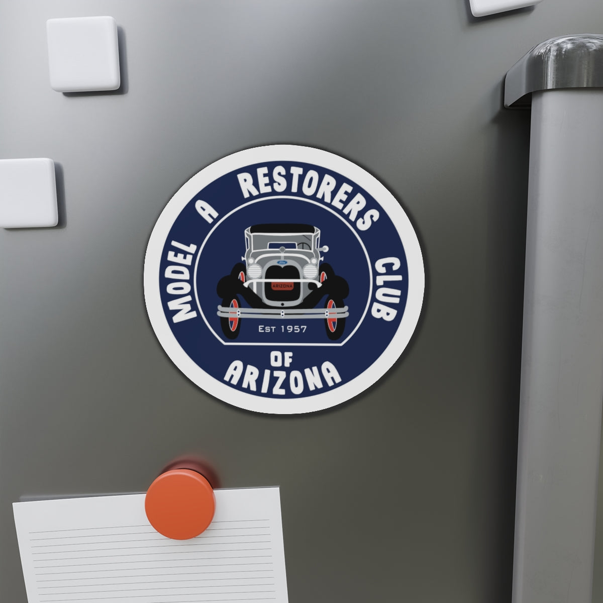Model A Restorers Club of Arizona Die-Cut Magnet - Great for your car trailer!