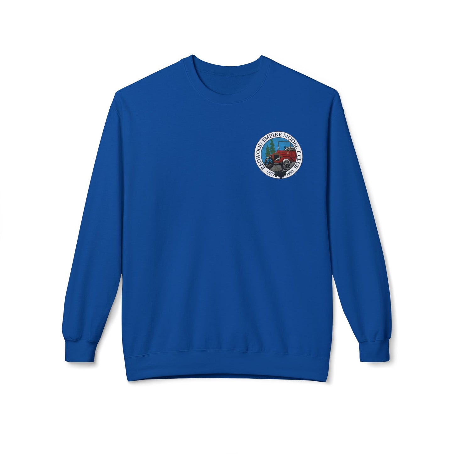 Redwood Empire Model T Club Sweatshirt - Softstyle Crewneck for Classic Car Enthusiasts