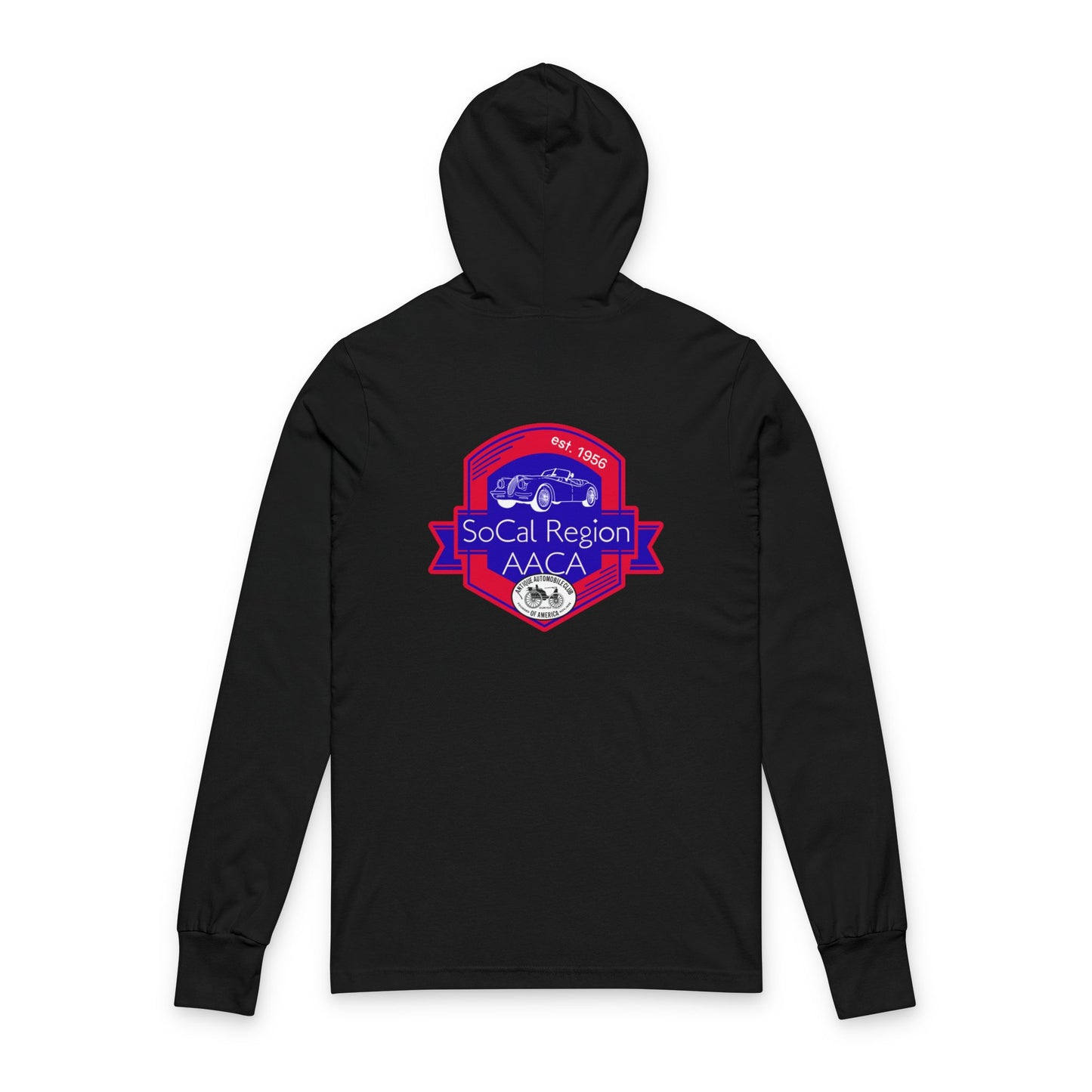 Classic Car Enthusiast Unisex Hooded Long Sleeve Tee - SoCal Region AACA