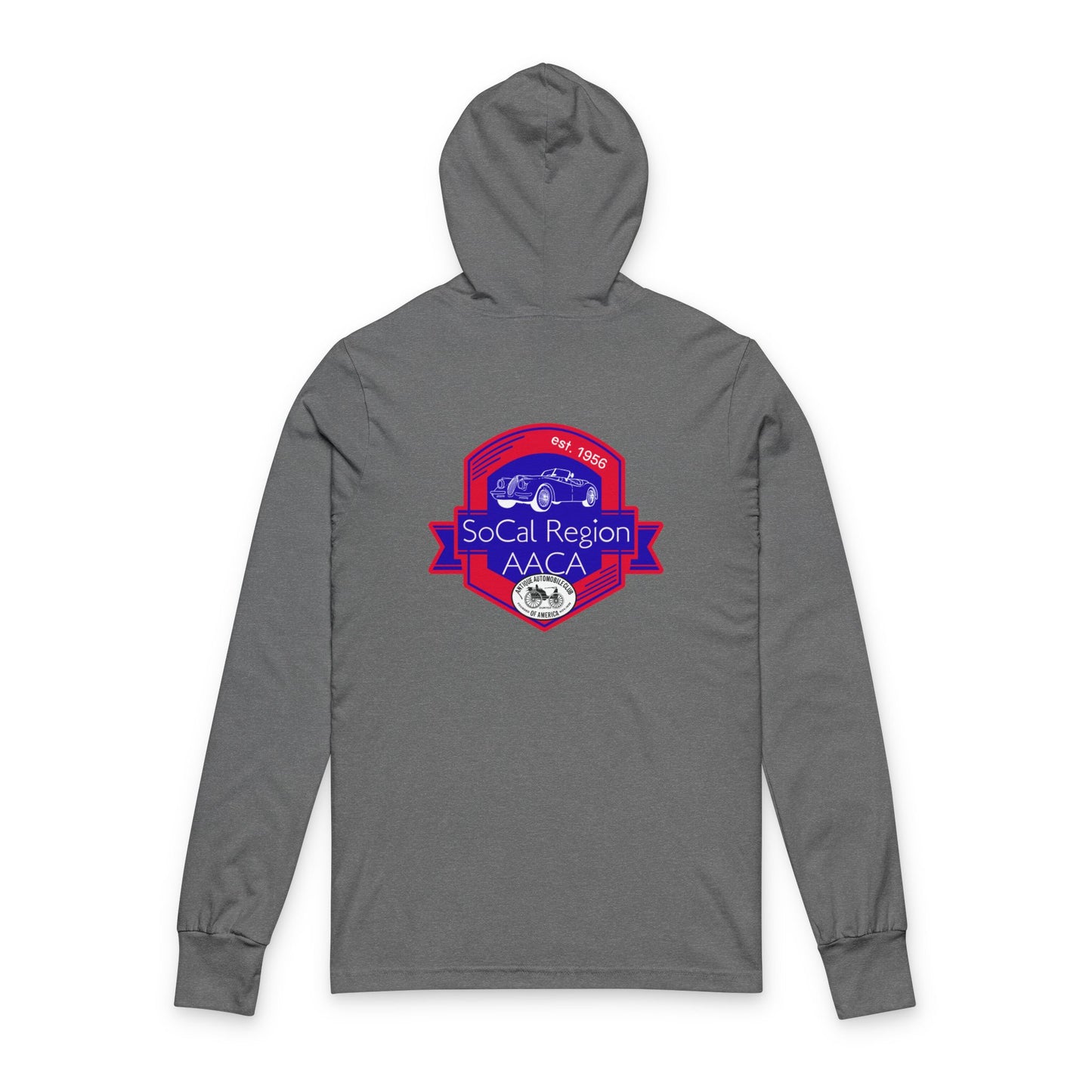 Classic Car Enthusiast Unisex Hooded Long Sleeve Tee - SoCal Region AACA