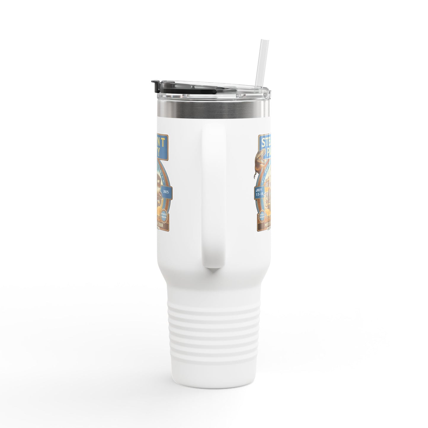 Foothills Model T Ford Club STEAM'N T PARTY Insulated Travel Mug - 40oz