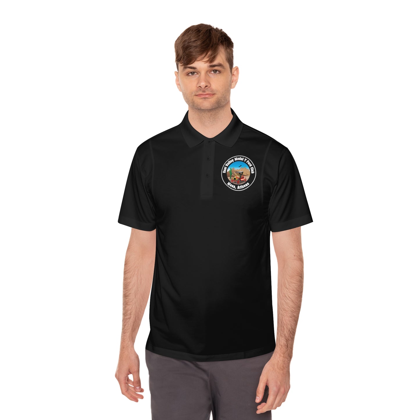 East Valley Model T Ford Club Men's Sport Polo Shirt
