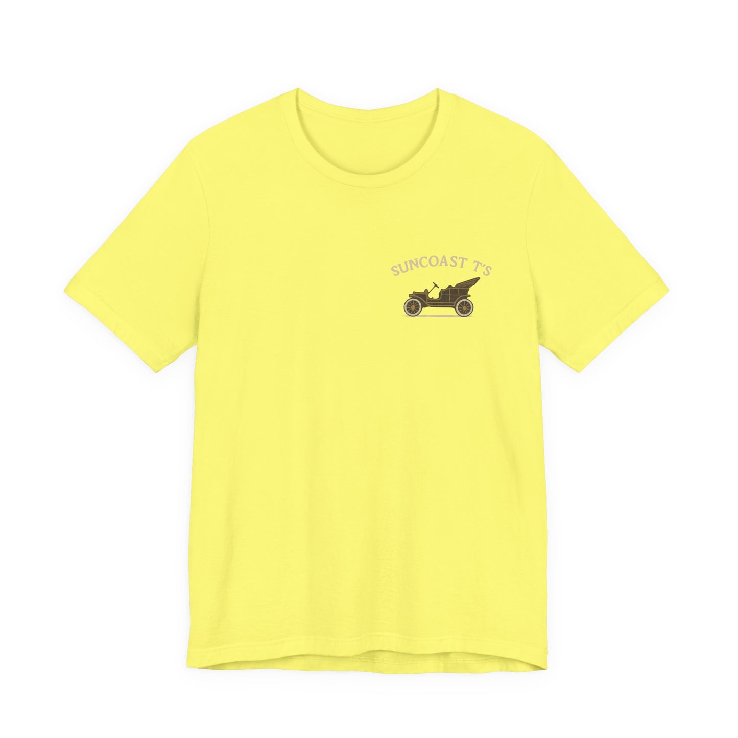 Suncoast T's - Printed Inspired Unisex Jersey Tee | Perfect for Summer, Beach Days, Travel, Casual Outings, Gift Idea