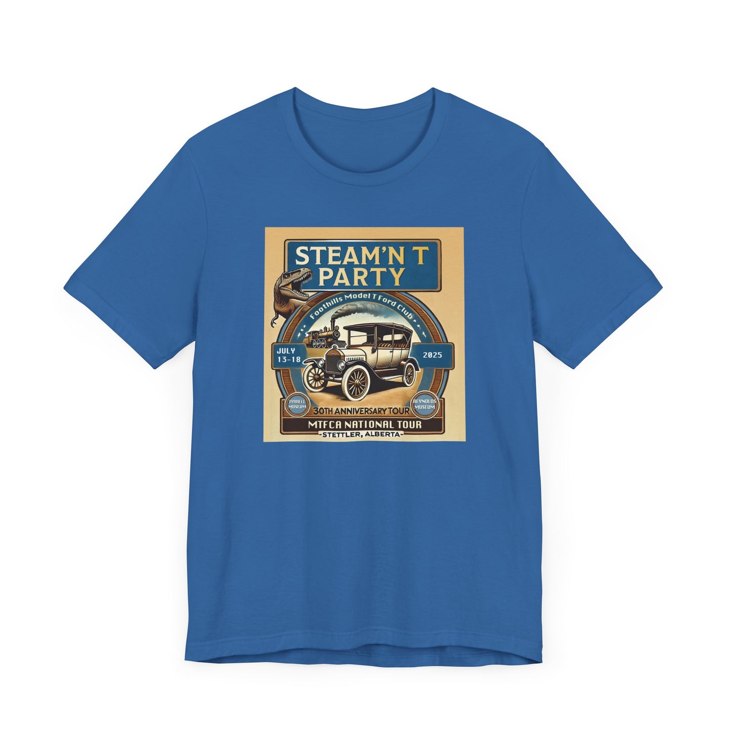 Foothills Model T Ford Club STEAM'N T PARTY Unisex T-Shirt