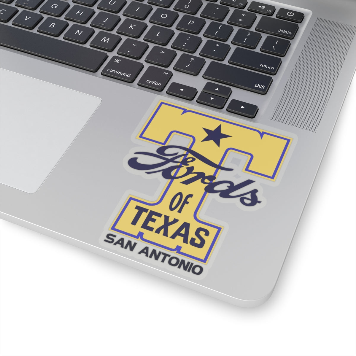 T Fords of Texas (transparent or white) Kiss-Cut Stickers - Great for your "T" or trailer