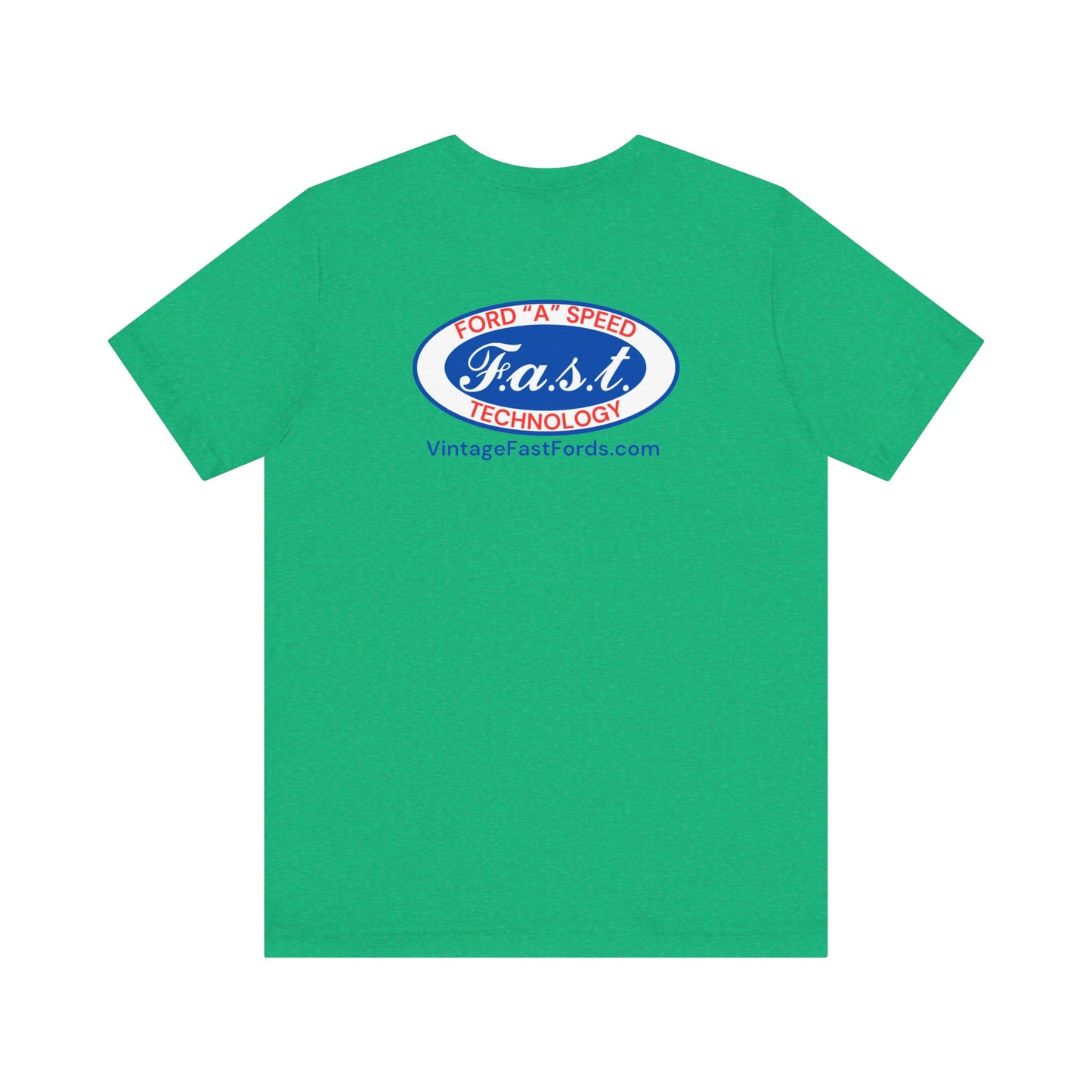 F.a.s.t. Ford "A" Speed Technology (front & back logo) Unisex Tee