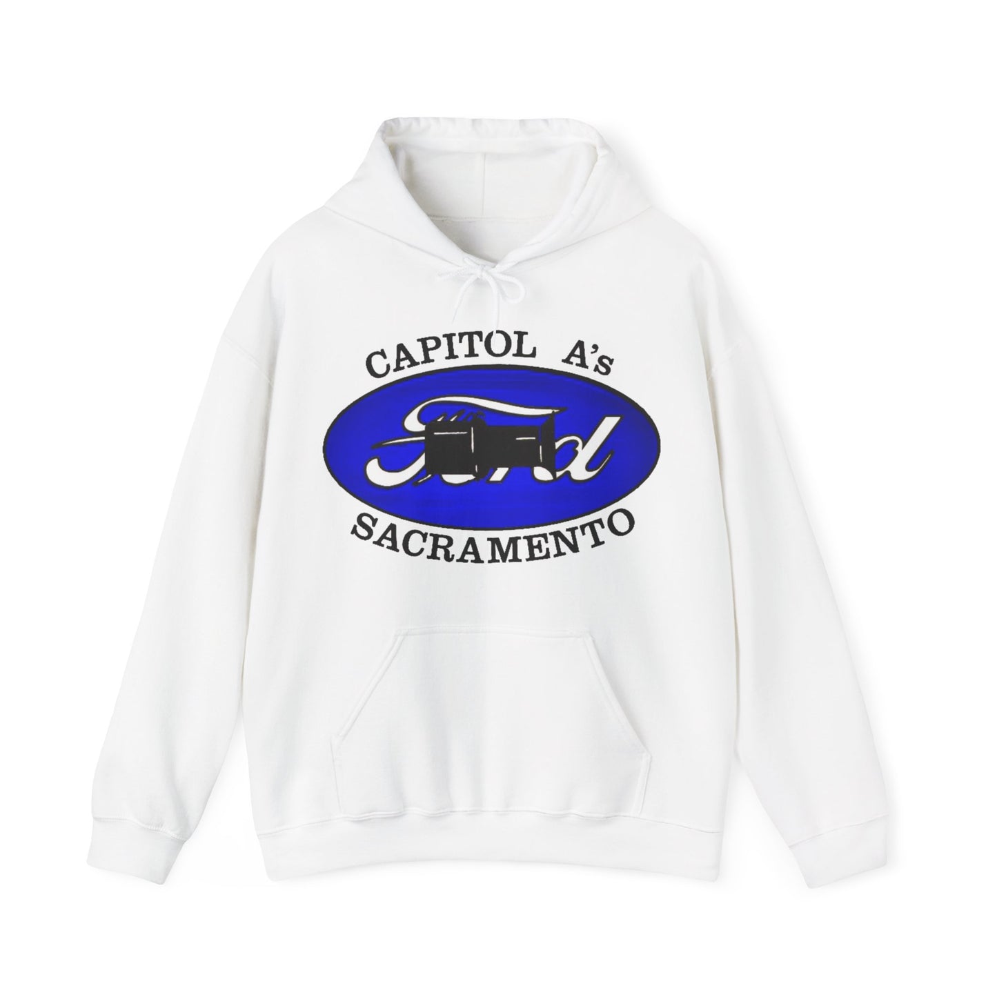 Capitol A's (front print) Unisex Heavy Blend™ Hooded Sweatshirt