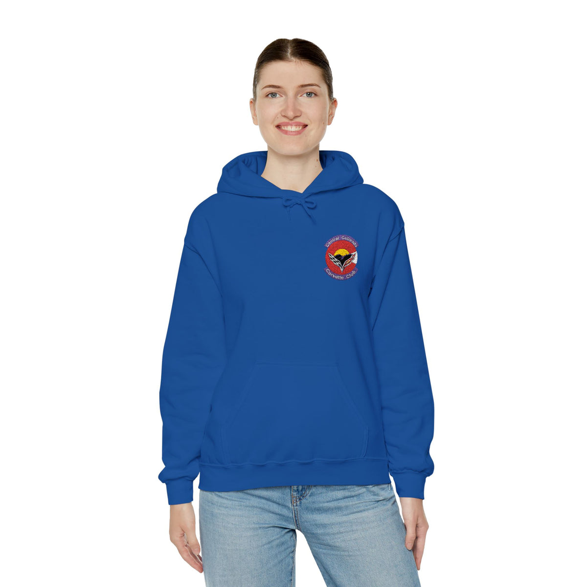 Central Colorado Corvette Club Embroidered Hoodie