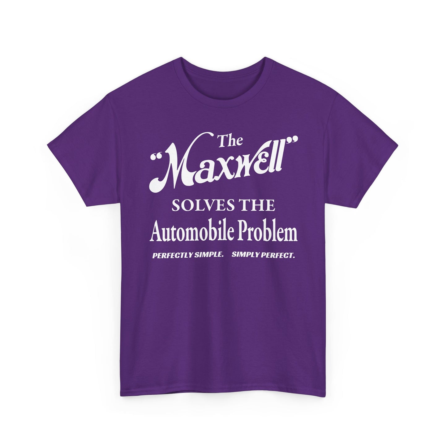 Maxwell Briscoe Motor Club - T-Shirt, Heavy Unisex Cotton Graphic Shirt, Gift for Car Enthusiasts, Perfect for Everyday Wear