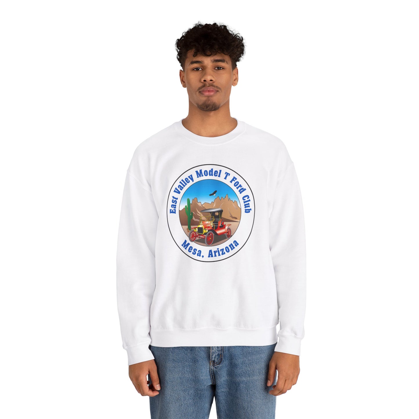 East Valley Model T Ford Club Unisex Heavy Blend™ Crewneck Sweatshirt