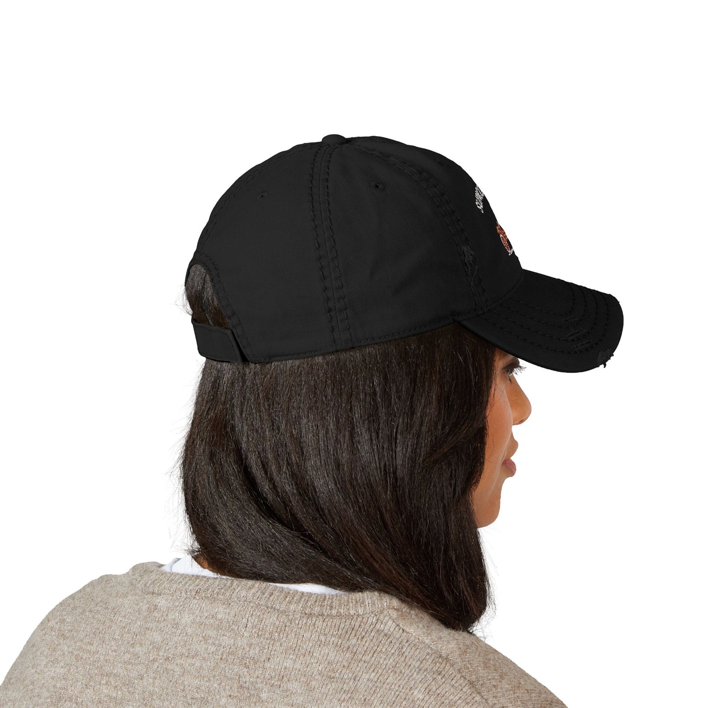 Suncoast T's - Distressed Dad Hat with Embroidered Classic Car, Vintage Cap for Men & Women
