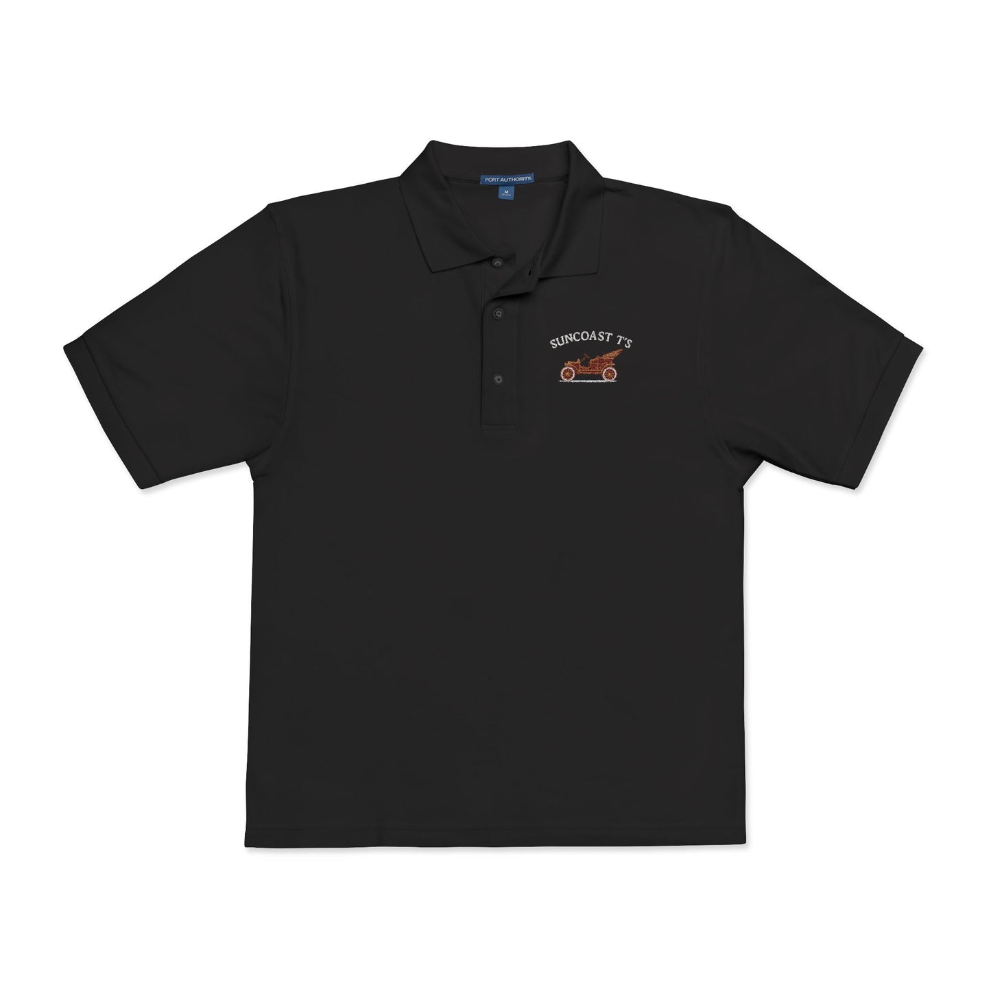 Suncoast T's - Stylish Embroidered Unisex Polo Shirt for Casual Wear