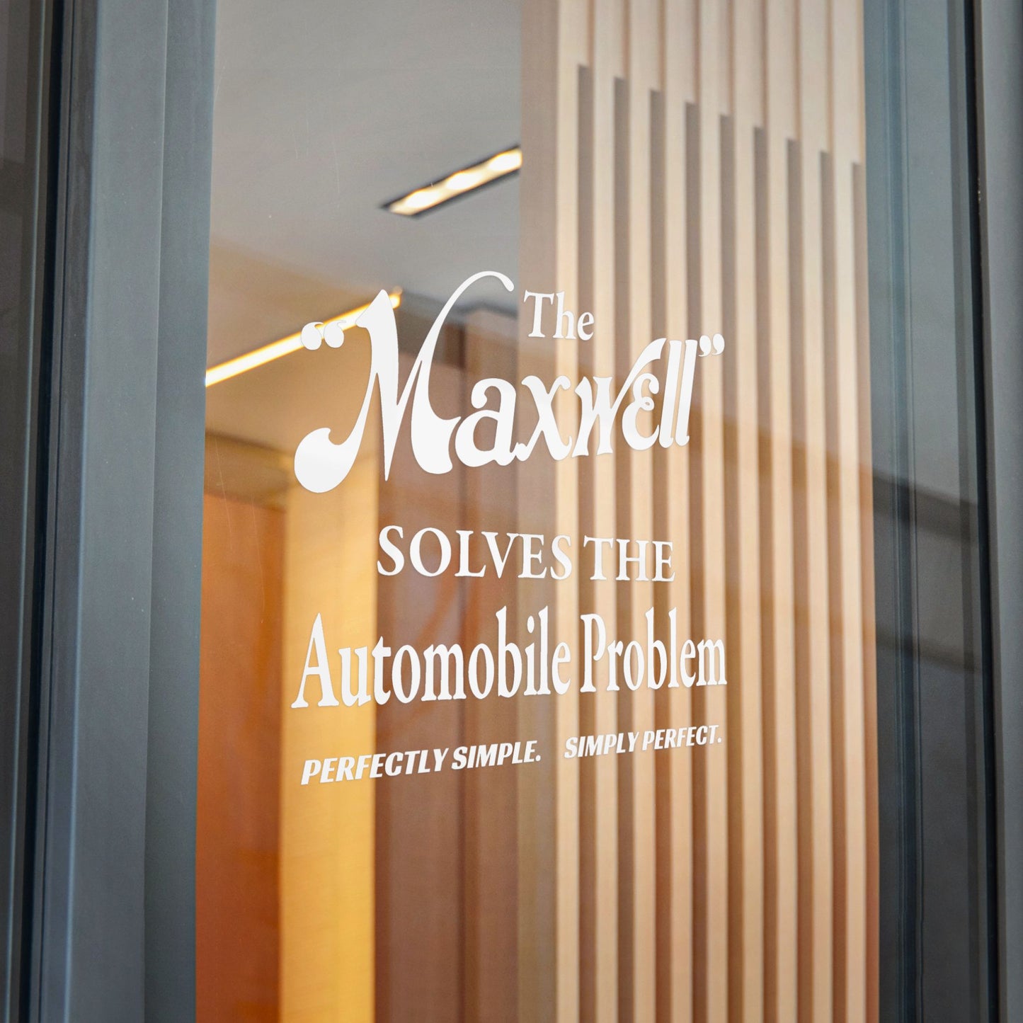Maxwell Briscoe Motor Club Die-Cut Stickers - Perfect for Car Enthusiasts
