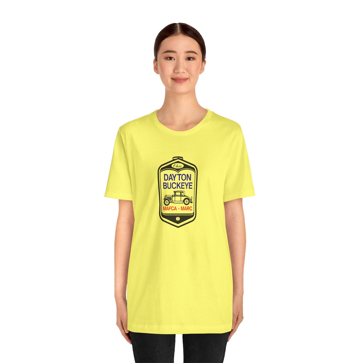 Dayton Buckeye (large front logo) Unisex Jersey Short Sleeve Tee