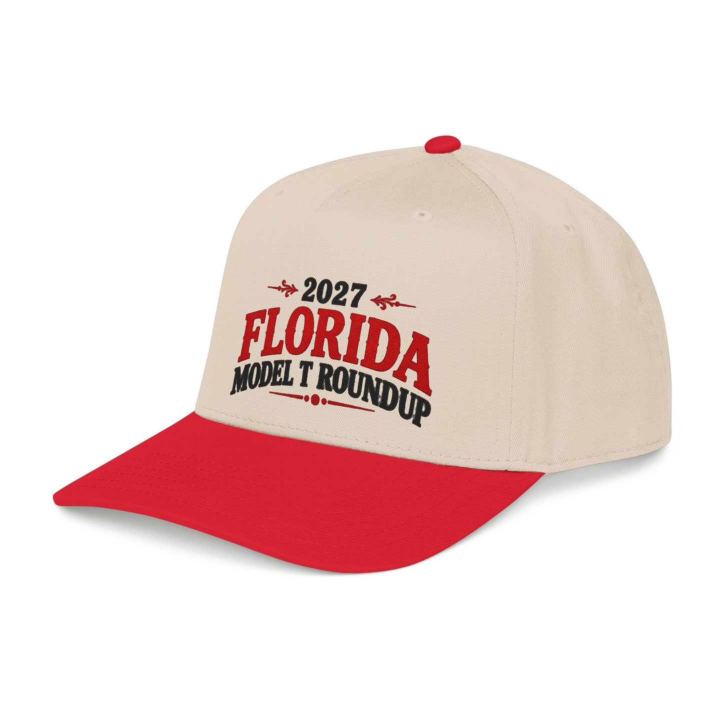 Florida Model T Roundup 2027 Printed Baseball Cap