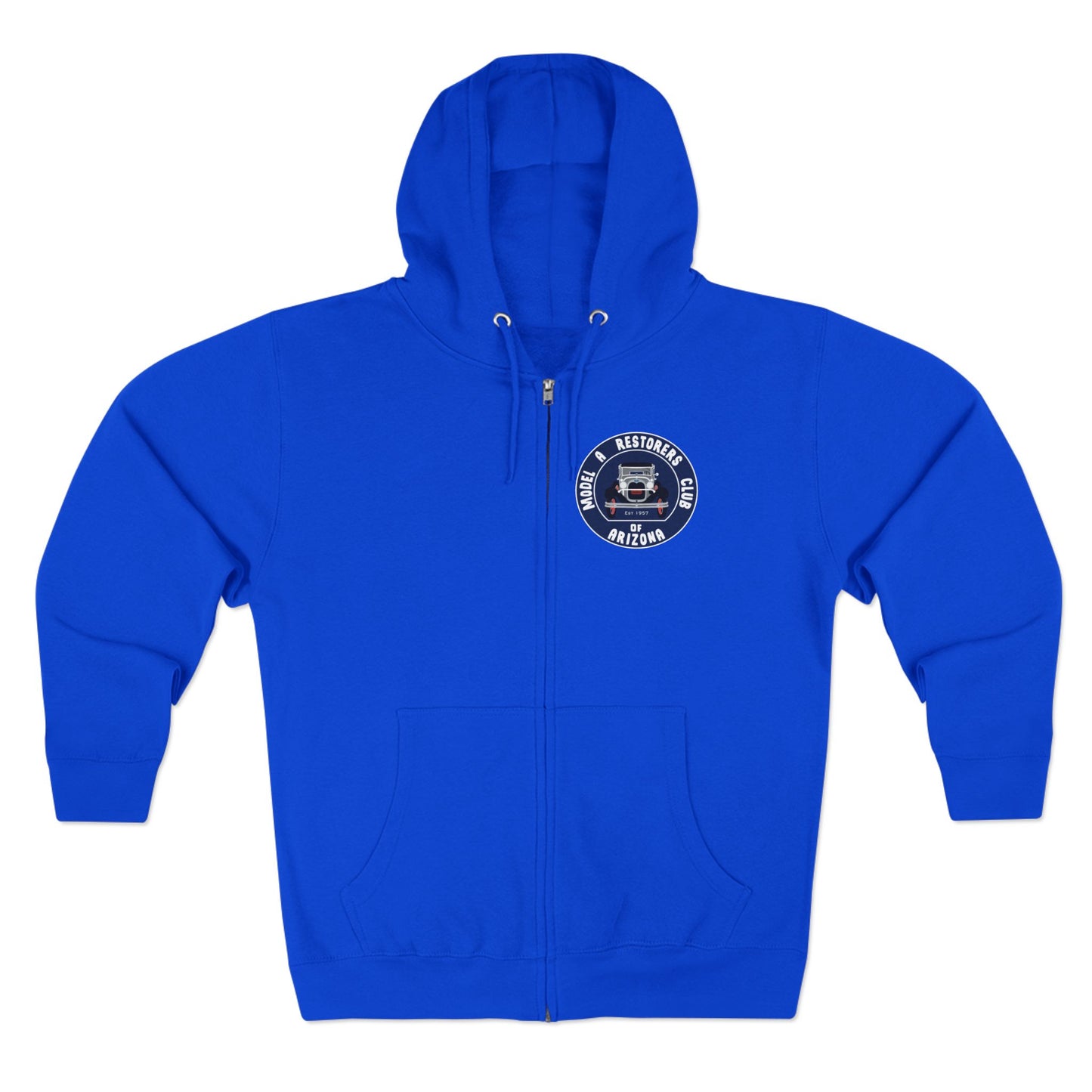 MARC of Arizona Unisex Zip Hoodie - Model A Restorers Club Arizona