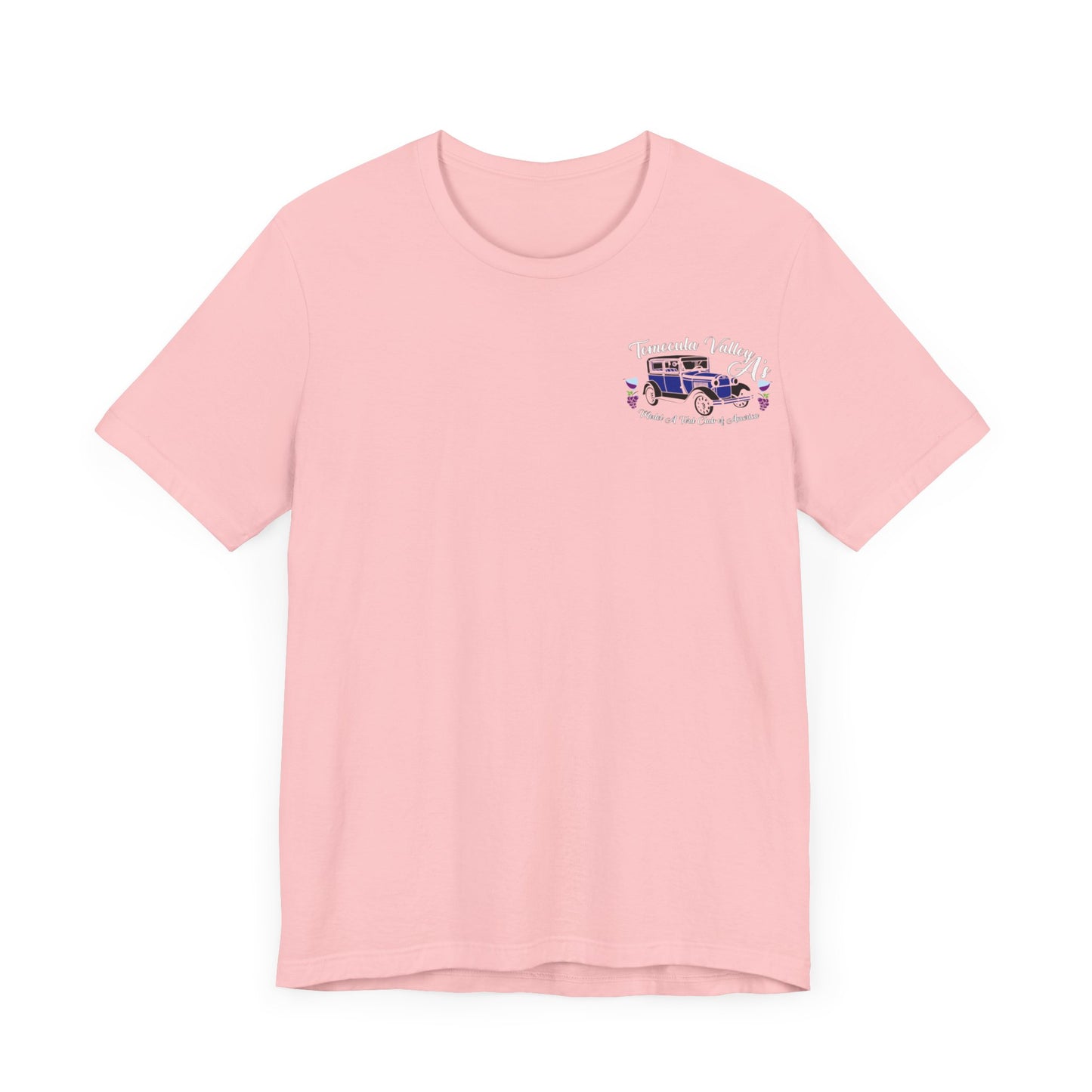 Temecula Valley A's (front and back print) Unisex Jersey Short Sleeve Tee