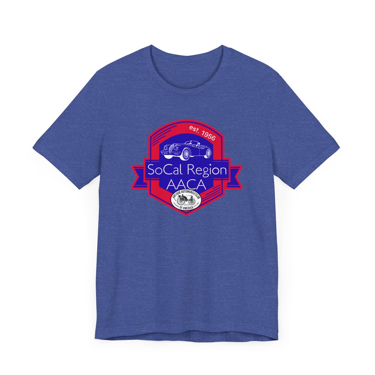 SoCal Region AACA Vintage Car Tee - Unisex Short Sleeve T-Shirt