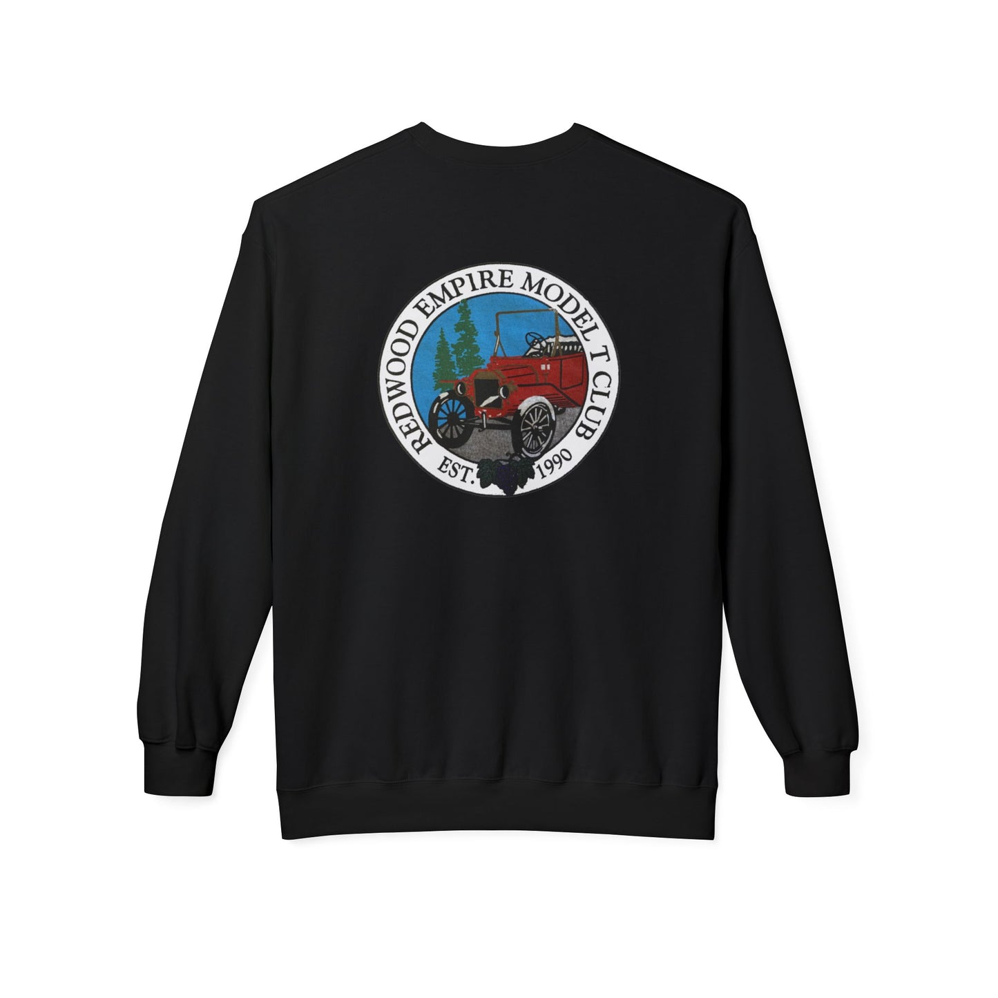 Redwood Empire Model T Club Sweatshirt - Softstyle Crewneck for Classic Car Enthusiasts