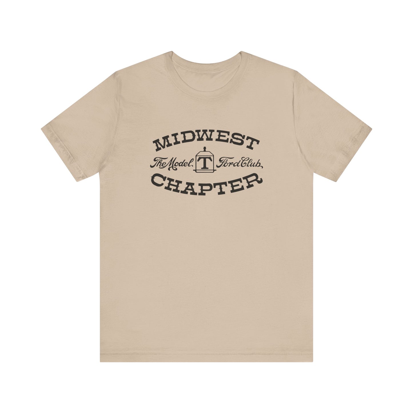 Midwest Chapter - The Model T Ford Club (front logo) T-Shirt