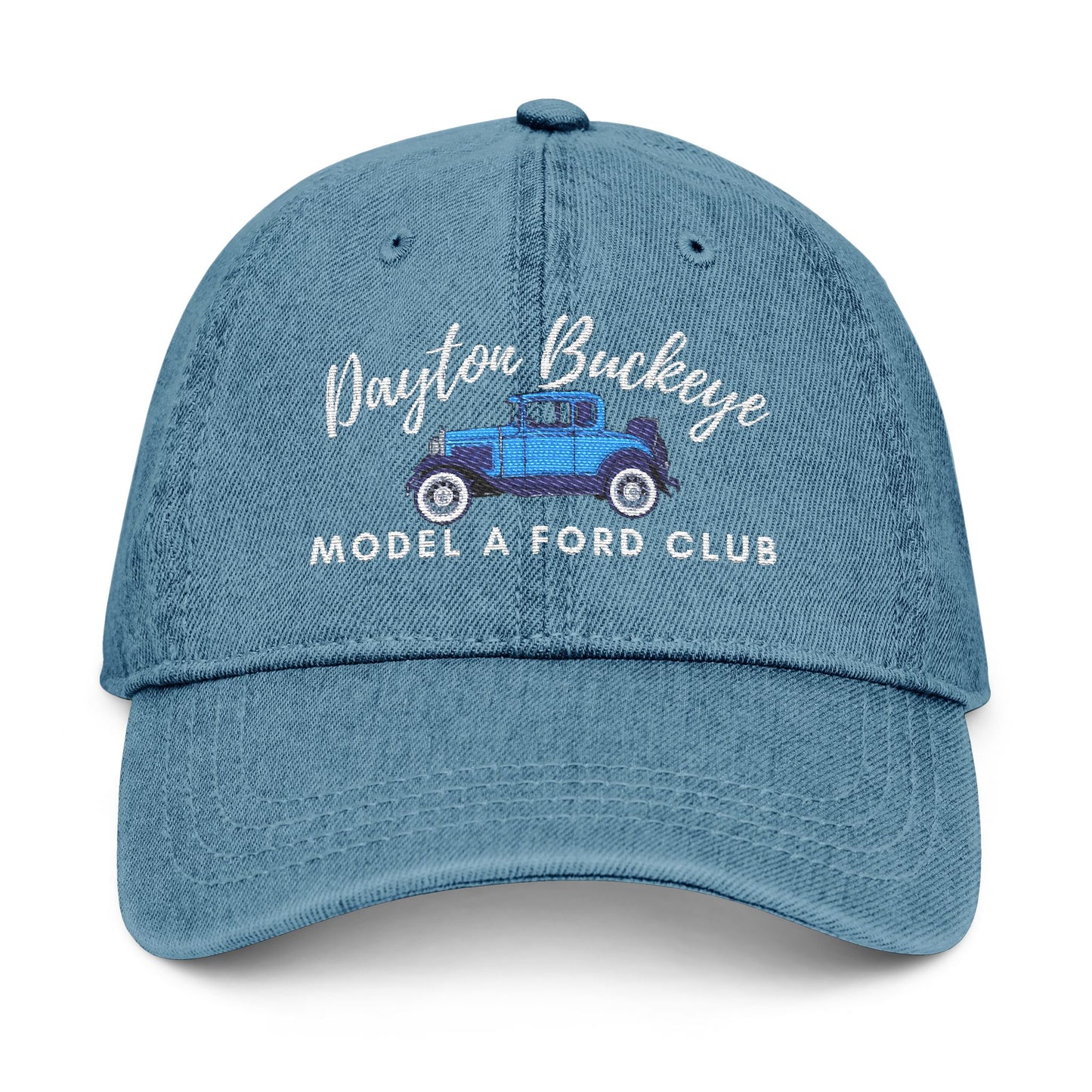 Dayton Buckeye Model A Ford Club Denim Hat - Embroidered