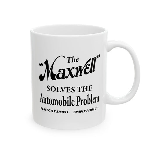 Maxwell Briscoe Motor Club - Ceramic Mug - Perfect Gift for Coffee Lovers