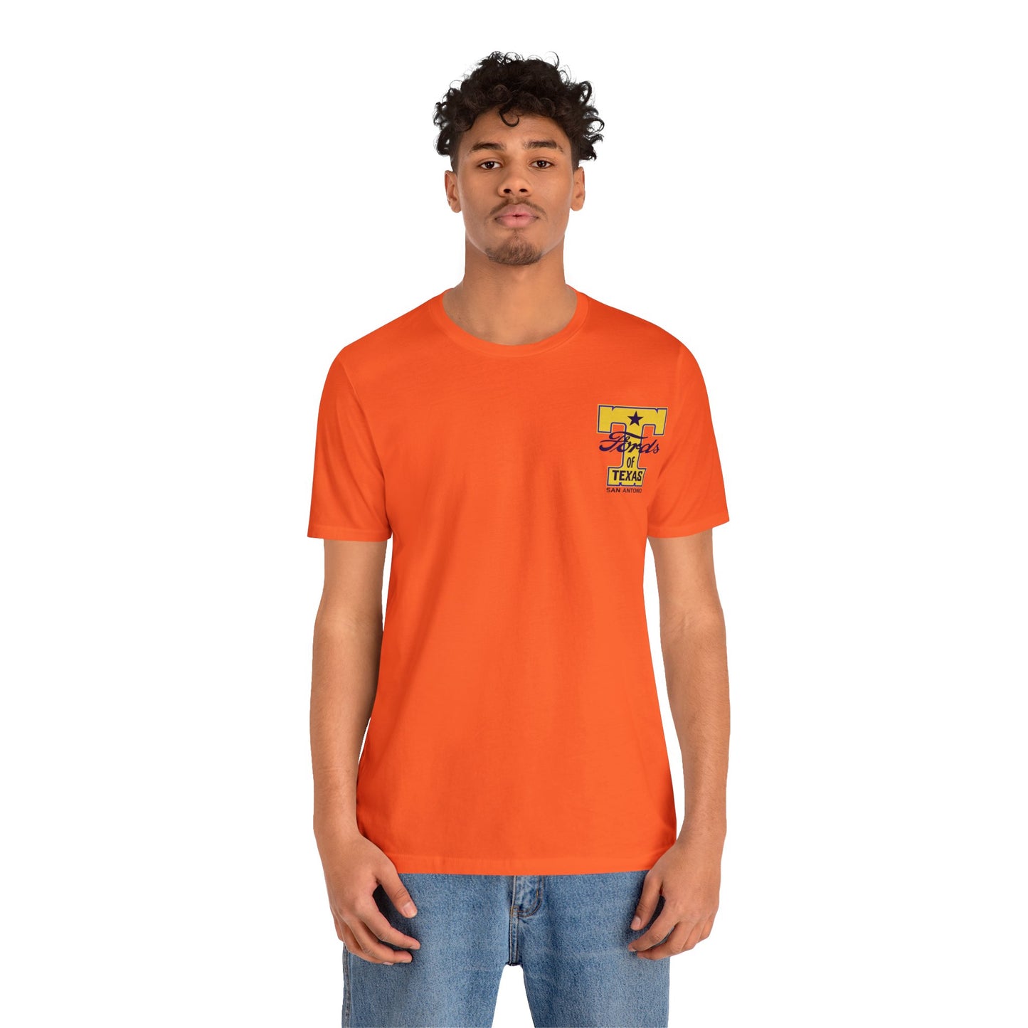 T Fords of Texas (front and back print) Unisex Jersey Short Sleeve Tee