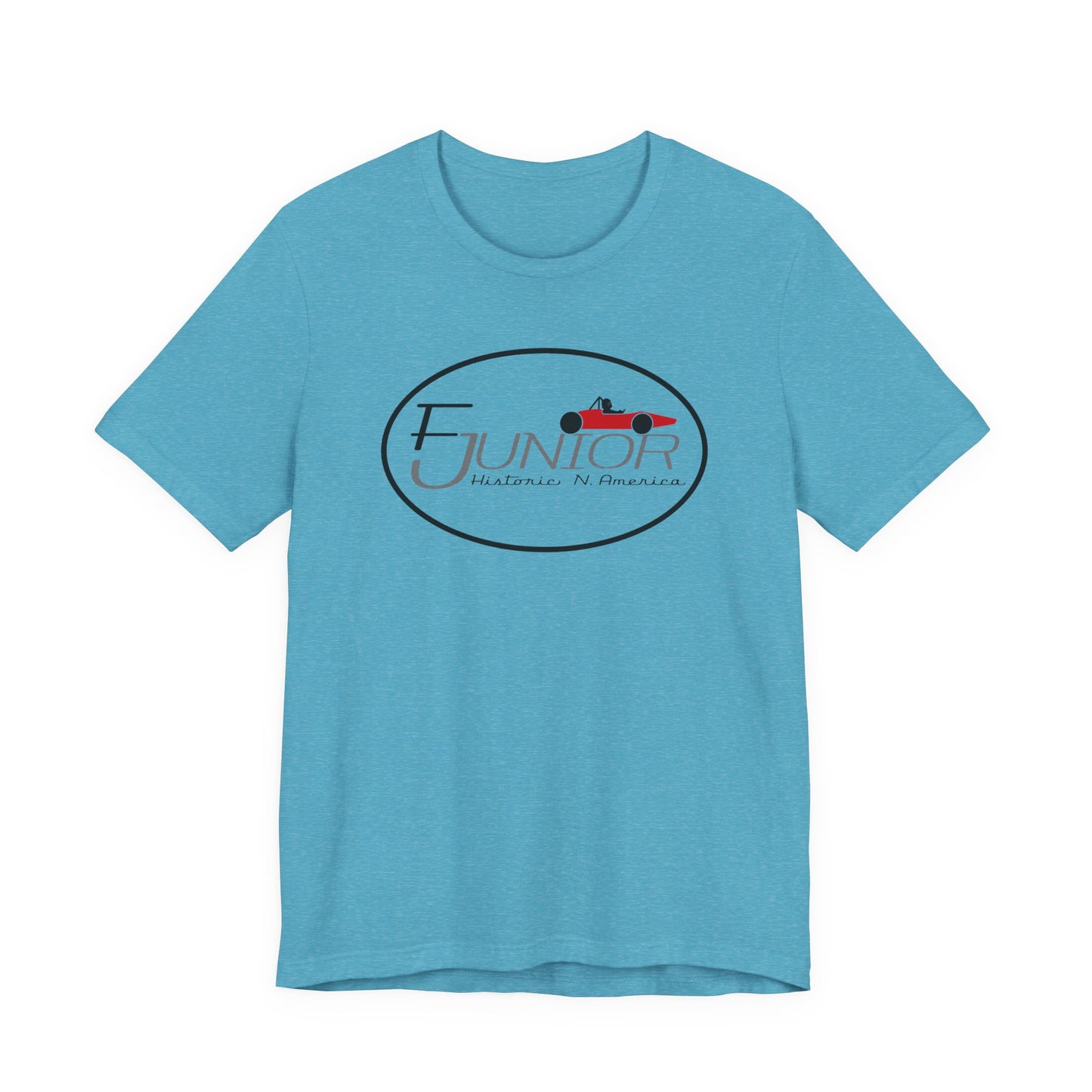 F Junior Historic N. America Racing Logo T-Shirt — Vintage Race Car Graphic Tee