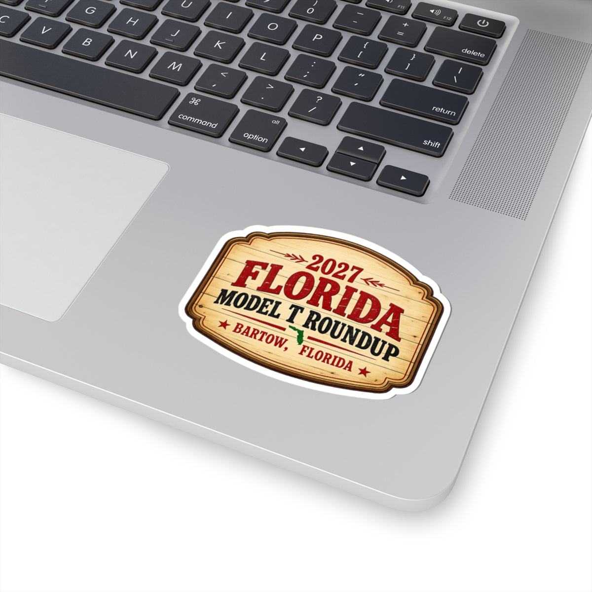 Florida Model T Roundup 2027 Sticker — Kiss-Cut Sticker