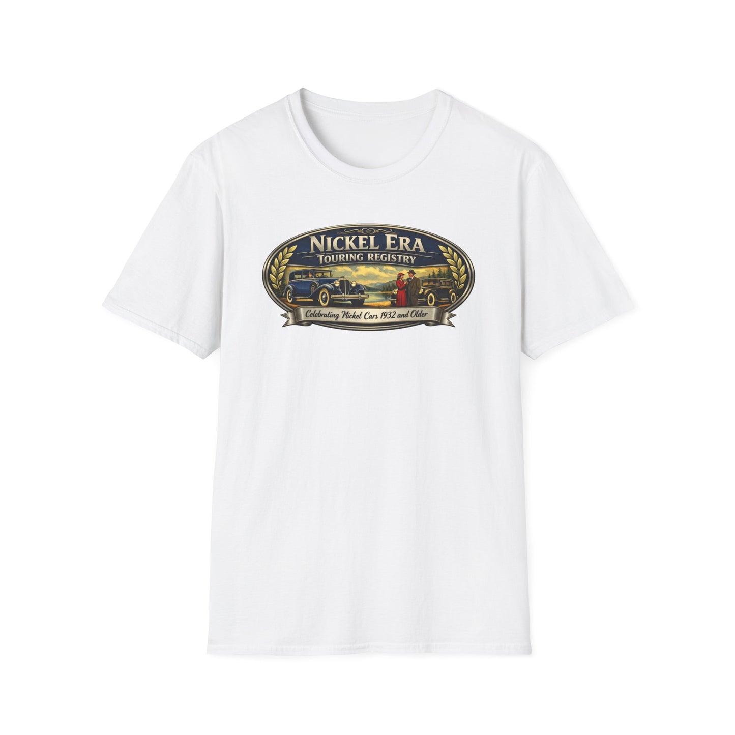 Nickel Era Touring Registry Tee — Celebrating Model Cars 1932 and Older