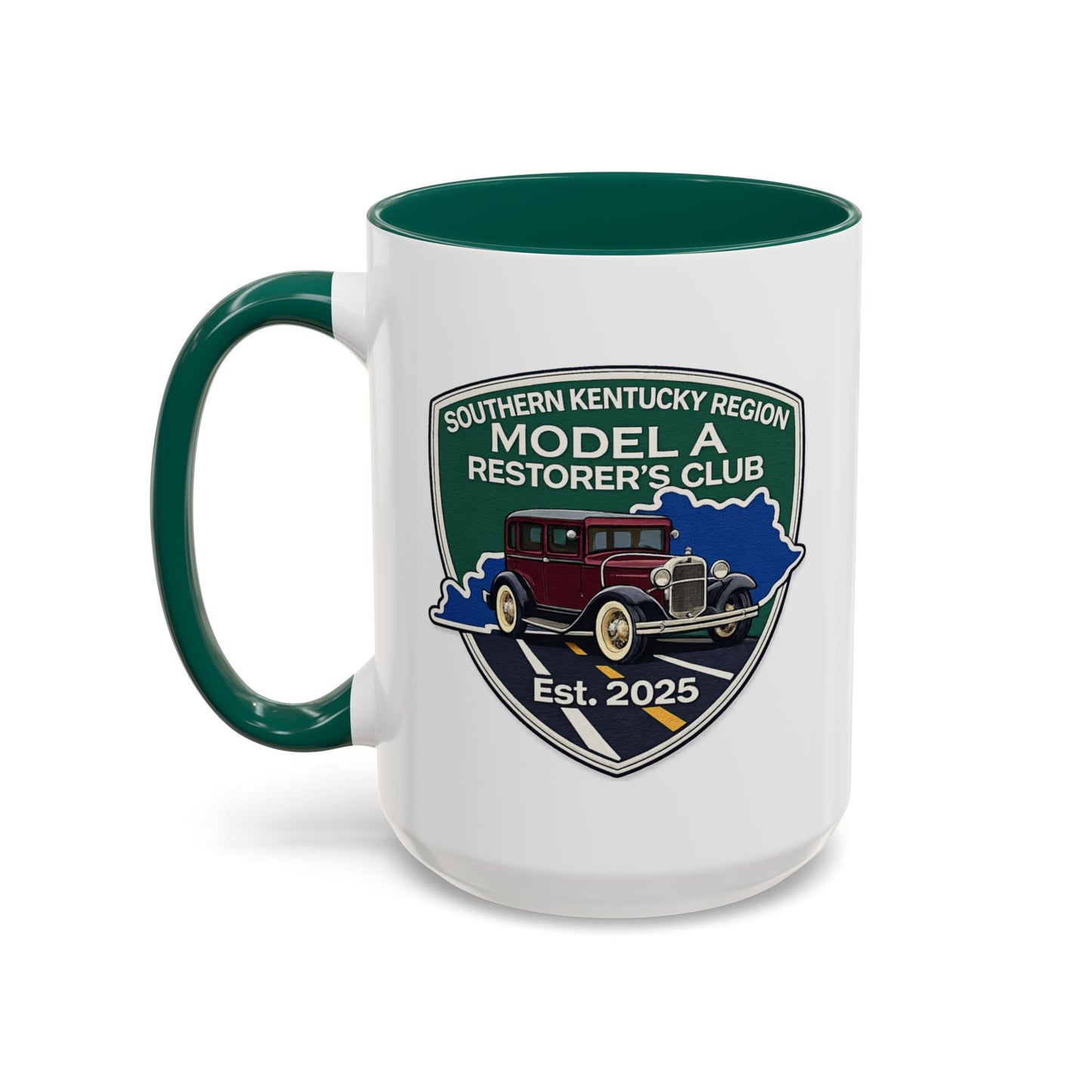 Southern Kentucky Region Model A Restorer's Club Club Mug — Southern Kentucky Region Est. 2025 (11oz/15oz)