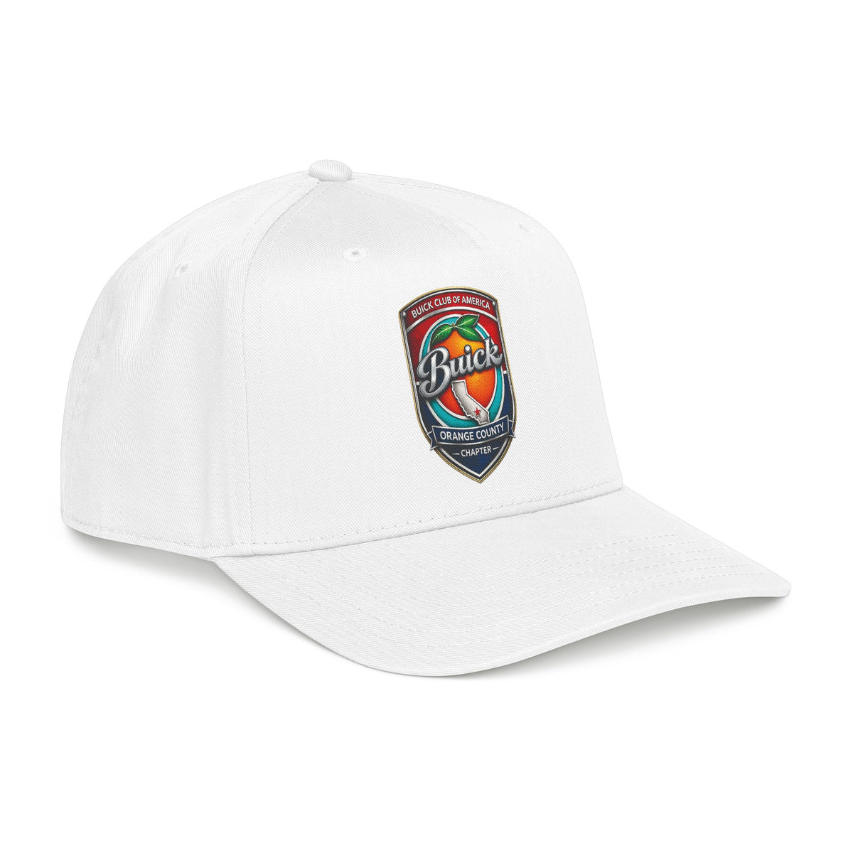 Buick Orange County Chapter Baseball Cap — Vintage Logo Mid-Profile Hat