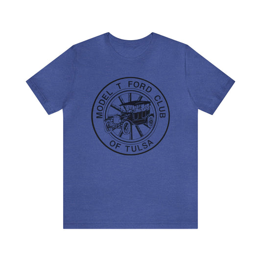 Model T Ford Club of Tulsa Unisex Jersey Short Sleeve Tee