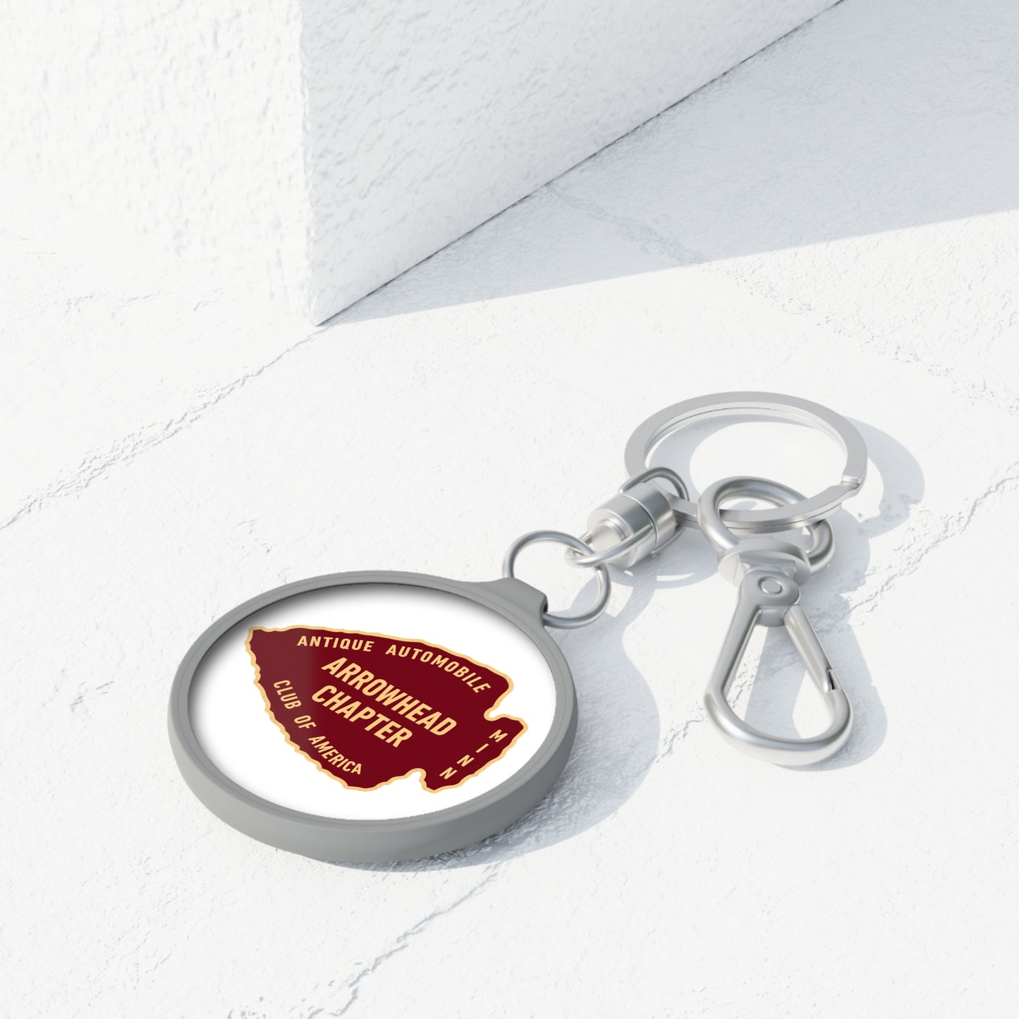 Arrowhead Chapter AACA Keyring Tag