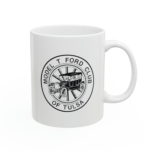 Model T Ford Club of Tulsa Ceramic Mug, 11oz