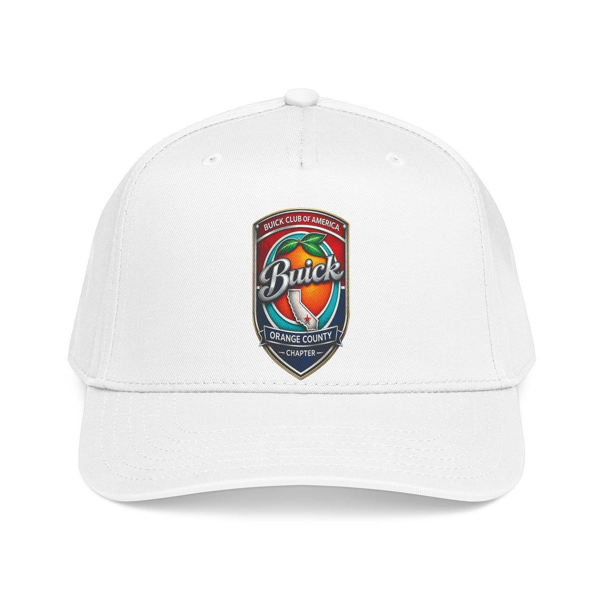 Buick Orange County Chapter Baseball Cap — Vintage Logo Mid-Profile Hat