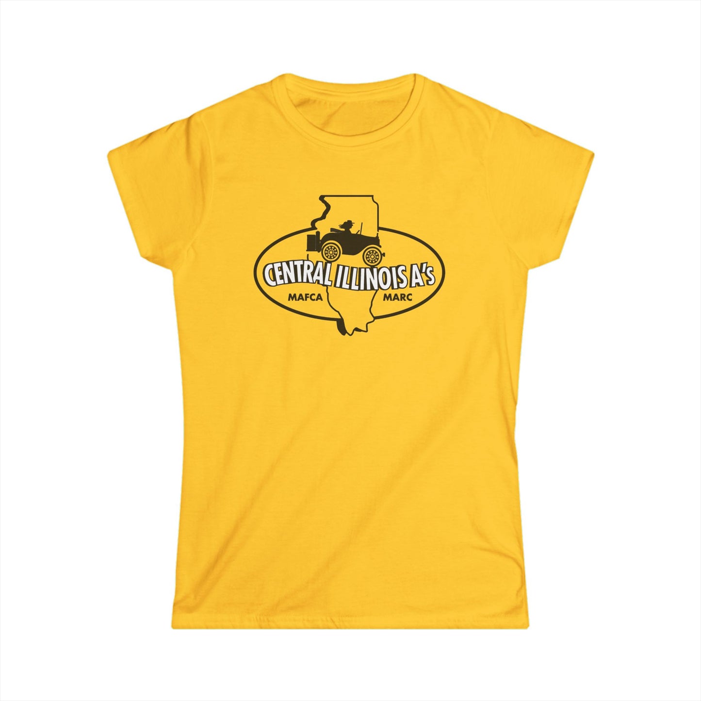 Central Illinois A's Women's T-Shirt - Classic Softstyle Tee