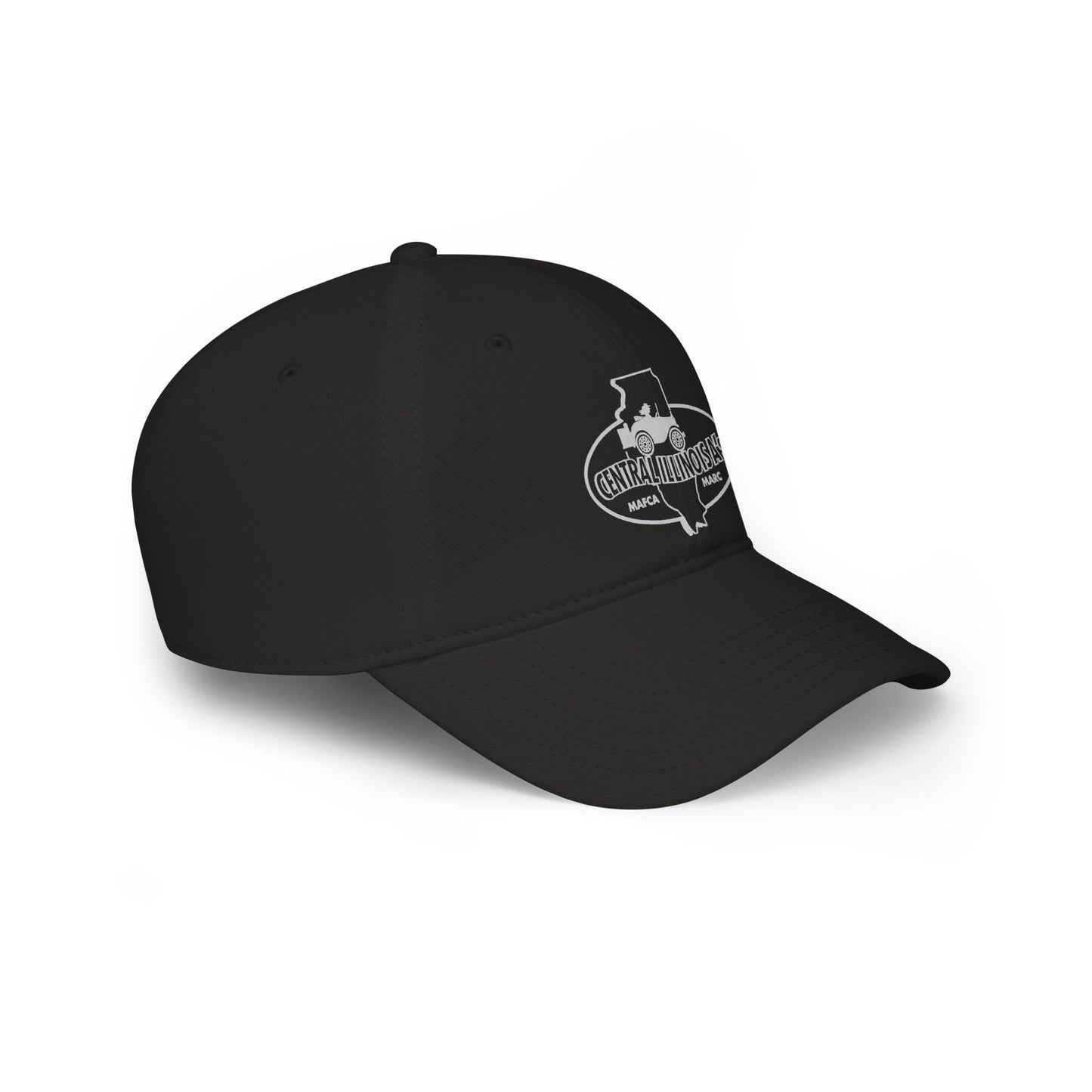 Central Illinois A's Low Profile Baseball Cap – Vintage State Logo Hat